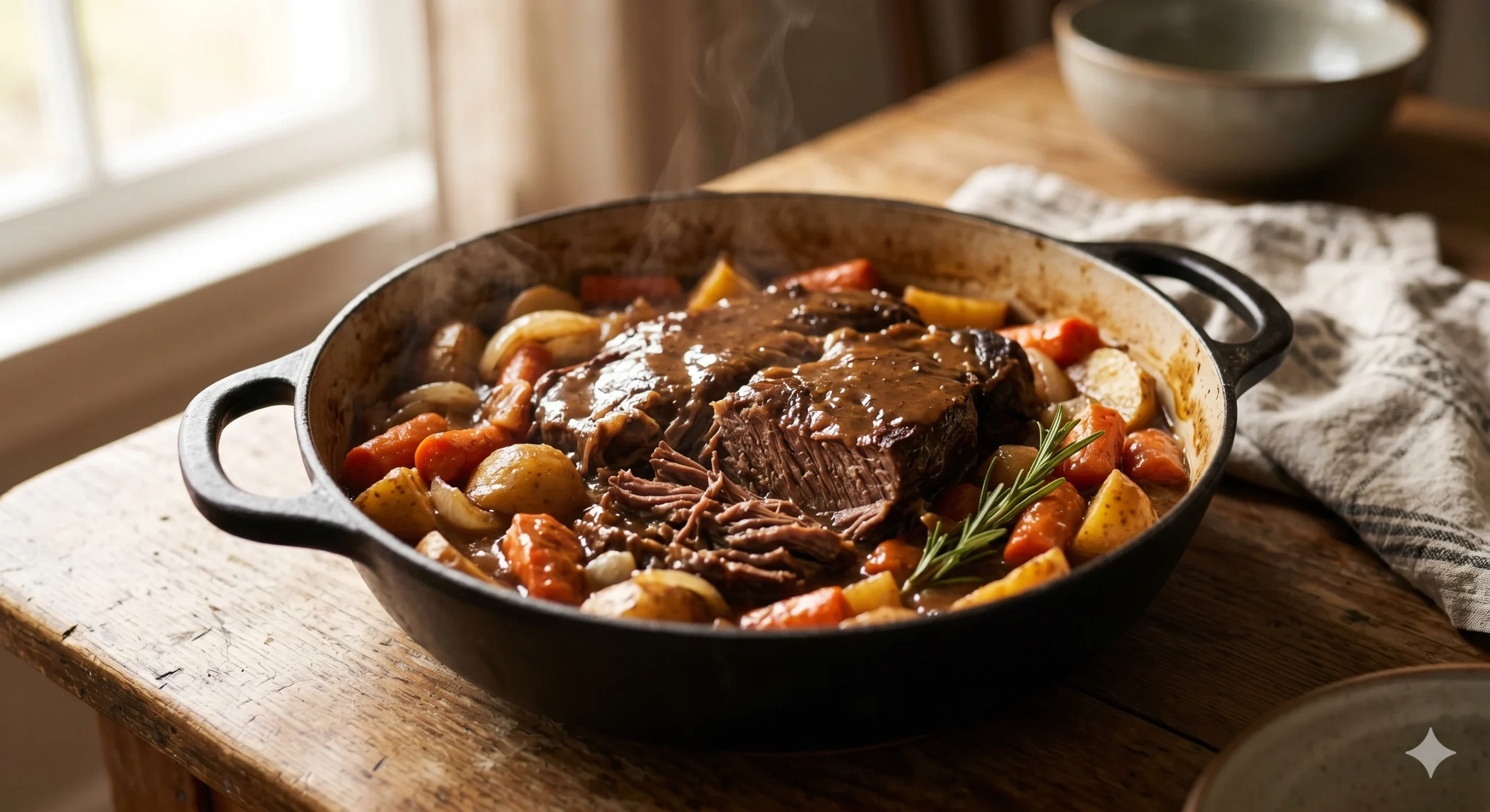 best pot roast recipe with tender beef and vegetables